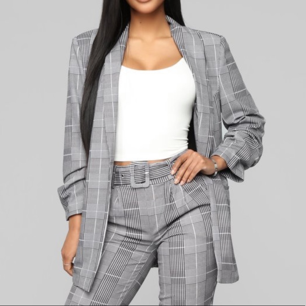 Savannah Plaid Blazer